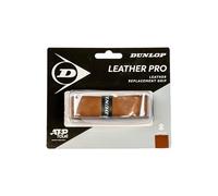 Dunlop Sports Unisex Leather Pro Replacement Racquet Grip, Brown