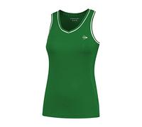 Dunlop Sports Women's Club Tank Top Tennis Shirt, Green, XS