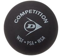 DUNLOP squash ball, black.