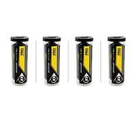 Dunlop Squash Ball Pro Double Yellow Dot 12 Balls in 4 Practical Tins