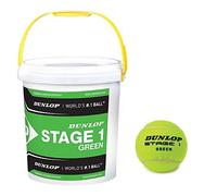 Dunlop Stage 1 Green 60 Ball Bucket Yellow -