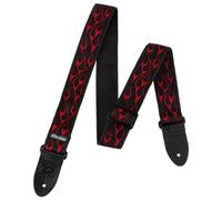 Jim Dunlop Guitar Strap D38 Textile Red