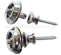 Dunlop Straplock Set - Straplock Retainer System - Gold, Brass, Black or Nickel