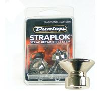 Dunlop 'Straplok' Guitar Strap lock set, Traditional Nickel, SLS1501N
