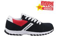 Dunlop Street Response Mens Safety Trainers Suede Leather Certified Work Shoes