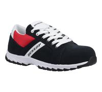 (, ) Dunlop Street Response Suede Men's Dark Blue/Red/White Safety Trainers