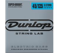 Jim Dunlop Bass Strings DBSBS45125 - Super Bright Stainless Steel, Medium 45-125 (5-String)