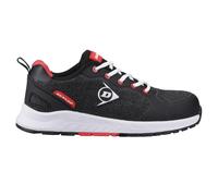 Dunlop t-Max Textile Men's Black/Red Safety Trainers UK 7