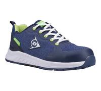 Dunlop t-Max Textile Men's Navy/Lima Safety Trainers UK 10