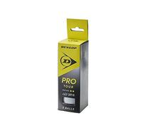 Dunlop Table Tennis Balls Pro Tour 40+, 3 Balls, White | 2-Star Quality | Even Bounce | Consistent Flight | Ambitious & Advanced Training | Competitive Recreational Play