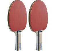 Dunlop Tabletennisbat Rage, Beige/Blue (Pack of 2)