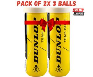 Dunlop Team Padel Balls 3 Ball Tube Training, Free & Fast Shipping UK SELLER