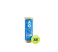 DUNLOP Tennis Ball Australian Open - for Clay, Hard Court and Grass (1x4 Pet)