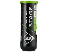 Dunlop Tennis Ball Green - for Kids and Beginner on Regular Court (1 x 3 Pet) (Packaging may vary)