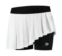 Dunlop Tennis/Padel Game Pleated Skirt - White/Black/Fair Green | Women’s Performance