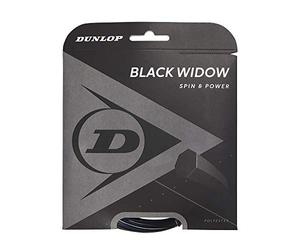 DUNLOP Tennis String Black Widow 12 m Set 126 mm