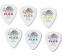 Dunlop Tortex Flex Guitar Picks Sample Variety Mix Pack (2 of each gauge) 12/Player's Pack