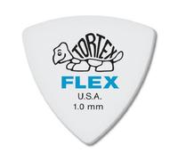 DUNLOP Tortex® Flex™ Triangle Picks, Refill Pack, 72 Pcs., White, 1.00 Mm