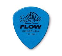 DUNLOP TORTEX® FLOW® PICKS - Standard 1.00 mm - Blue (Set of 12 pieces)