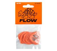 DUNLOP TORTEX® FLOW® PICKS - Standard .60 mm - Orange (Set of 12 pieces)