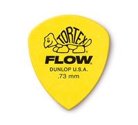 DUNLOP TORTEX® FLOW® PICKS - Standard .73 mm - Yellow (Set of 12 pieces)