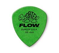 Dunlop Picks Tortex Flow Green 0.88mm Pack 12