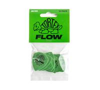 DUNLOP TORTEX FLOW PICKS - Standard .88 mm - Green (Set of 12 pieces