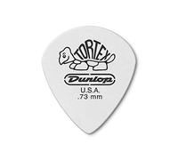 Jim Dunlop 478P 0.73mm Tortex Jazz III Guitar Pick - White (Pack of 12)
