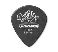 Dunlop Tortex Pitch Black Jazz III 1.14mm 12 Pick Pack