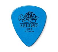 DUNLOP - TORTEX STANDARD GUITAR PICKS - 1.0MM - BLUE - 12 PACK