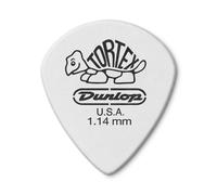 Jim Dunlop Guitar Picks - Tortex Jazz III 1.14mm White - Pack of 12