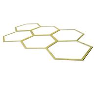 DUNLOP Training Rings - Pack of 6 - Foldable - with Storage Bag