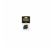 DUNLOP Ultex Hetfield's Black Fang Picks, Player's Pack, 6 Pcs., Black 1.14 Mm