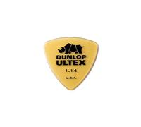 Dunlop Ultex Triangle Picks 1.14mm (6-Pack) - Gold, Metal Guitar Picks