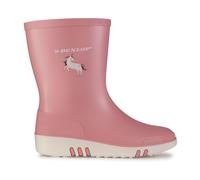 Dunlop Unicorn Kids Mini Wellington Boots Waterproof Rain Boots Wellies Pink