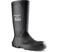 Dunlop Unisex Adult Jobguard Safety Wellington Boots - Black - 10 UK - Black