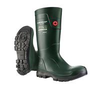 Dunlop Unisex Adult Purofort TerraPRO Wellington Boots (Safety Green) - Lime Green - Size UK 2