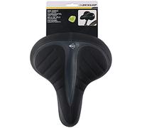 Dunlop Unisex_Adult Sattel Stadtrad Saddle City Bike, Black, 25 cm