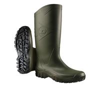 DUNLOP Unisex Dane Wellington Boots, Green Black, 10.5 UK