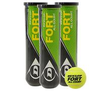 Dunlop Unisex Fort Triple Pack of Tennis Balls