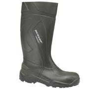 Dunlop Unisex Purofort+ D760933 Wellington / Mens Boots (Green) - Size EU 36