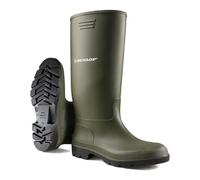 Unisex Wellingtons Boots Ladies Women Mens Wellies Fully Waterproof Snow Rain Muck Outdoor Mud Shoes Welly (Green, 5)