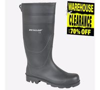 Dunlop UNIVERSAL55310 Mens Workwear Water Resistant Boots-Black