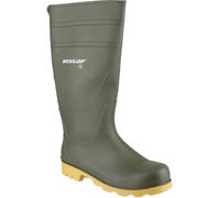 Dunlop Mens Unisex Universal Wellington Boots - Green - 10 UK - Green