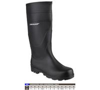 DUNLOP Universal Mens Wellies Black 11 UK