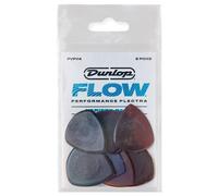 DUNLOP - VARIETY PACK - GUITAR PICKS - ULTEX FLOW - ASSORTED COLOURS - 8 PACK