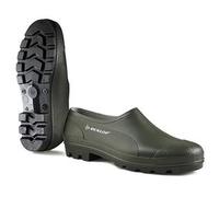 Dunlop Clog Shoe Green Waterproof Slip On Unisex PVC Garden Wellington Shoes