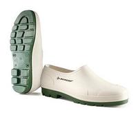 Dunlop Wellie Shoe White Wellington Waterproof Easy-on Oil resistant, SR