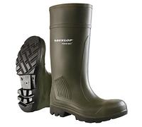 Dunlop PurofortProfessional Full Safety Wellington Green Size: UK5 Col UK5 - EU38 - US6