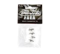 Dunlop White Plastic Thumbpicks Ex Large Pack of 4